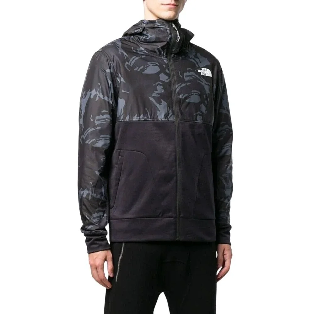 The North Face Men's Lightweight JacketBlack half Camo Men's‎ S